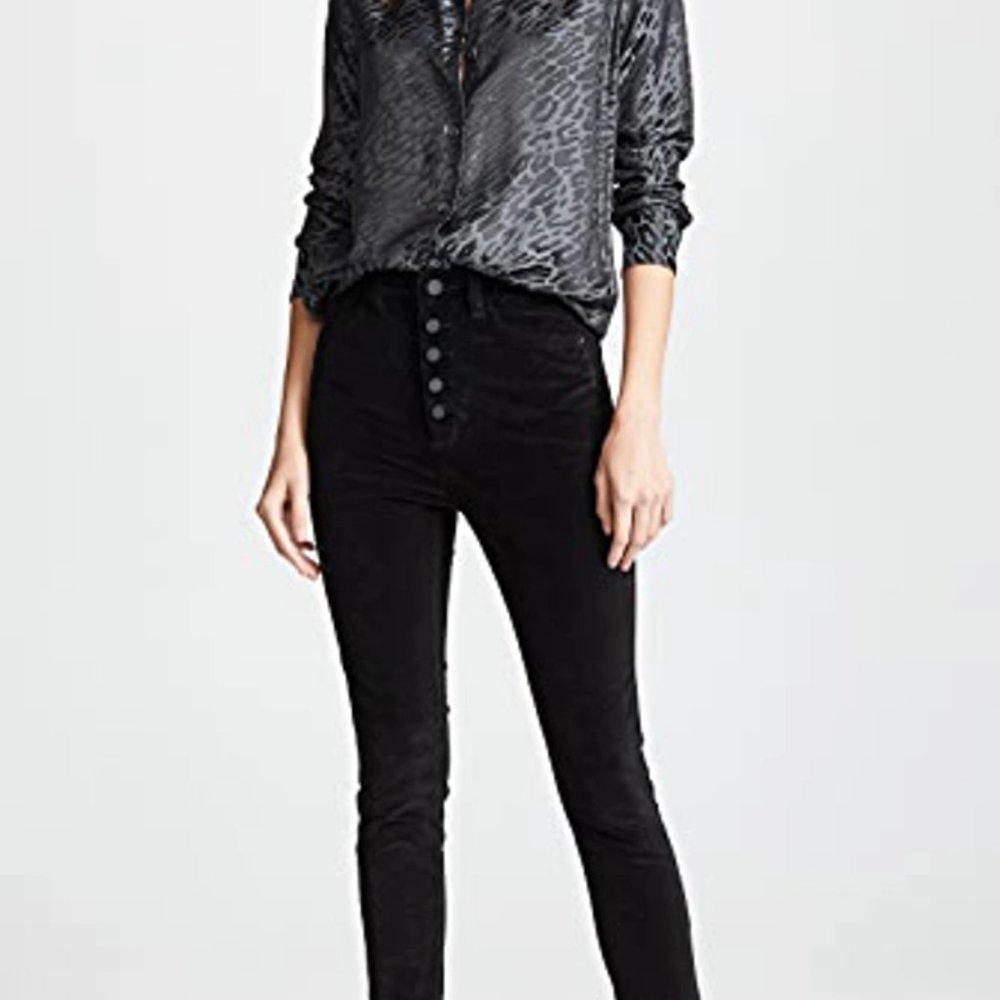 DL1961 - Chrissy Ultra High Rise Crop Skinny in Lost